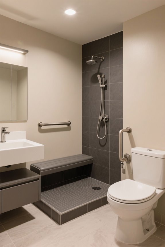 accessible bathroom design features