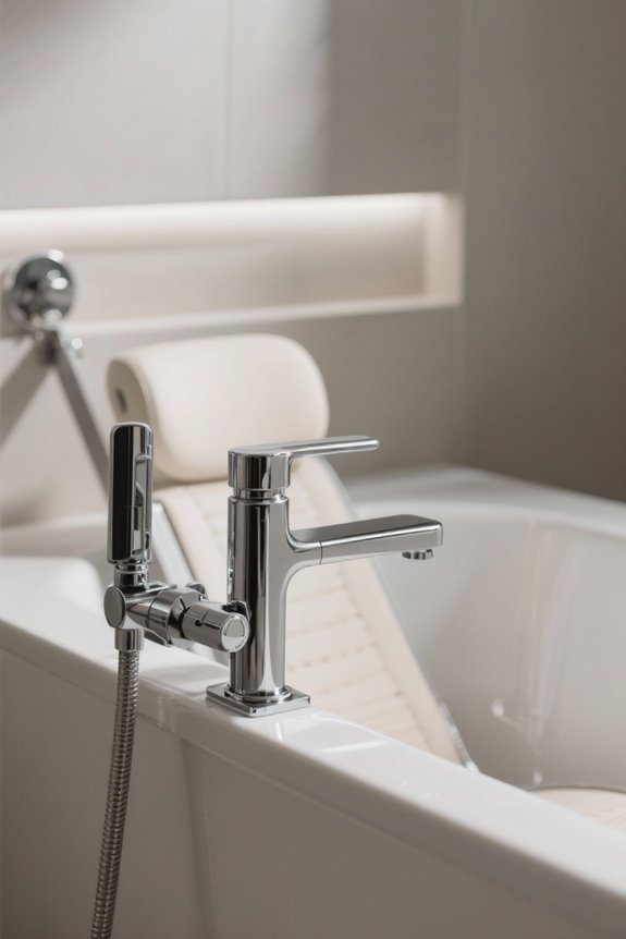 adjustable bathtub comfort features