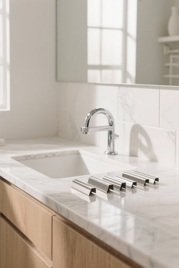 aluminum tile edge trims