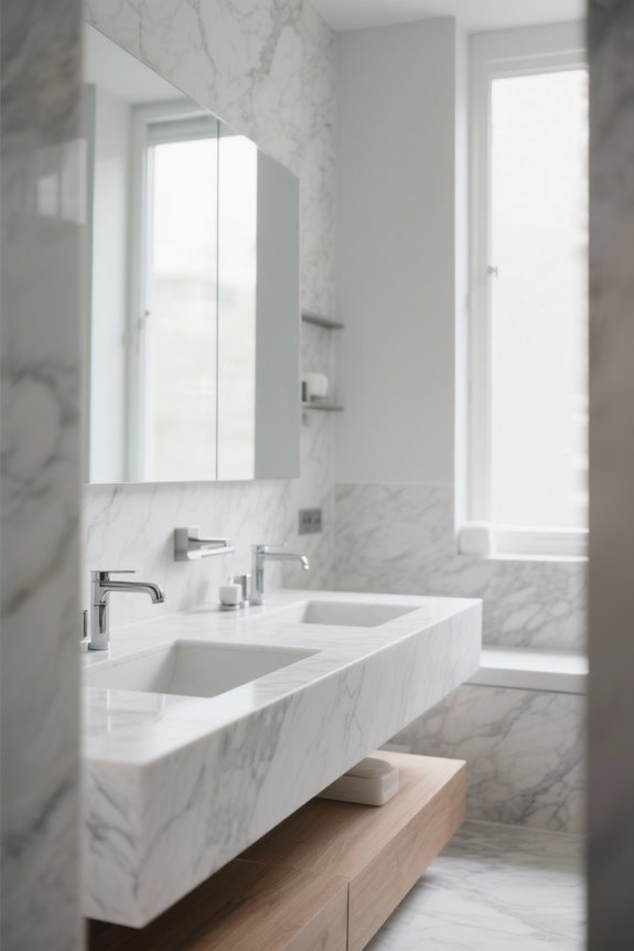 bathroom color effects explained