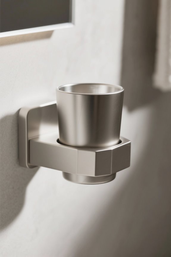 bathroom cup holder considerations