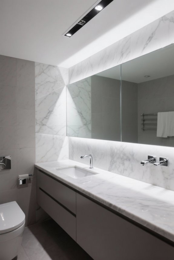 bathroom lighting lumen requirements
