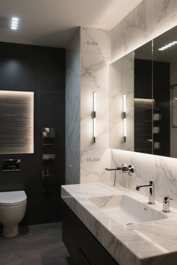 bathroom lumen recommendations guide
