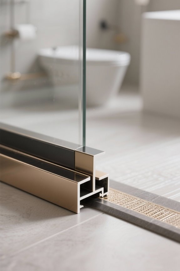 bathroom threshold strip selection