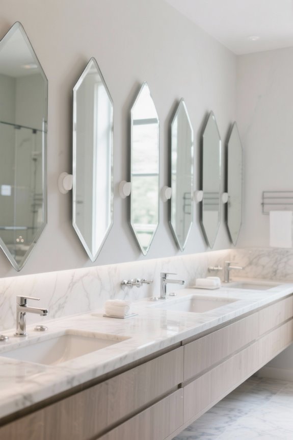 beveled edge mirrors guide
