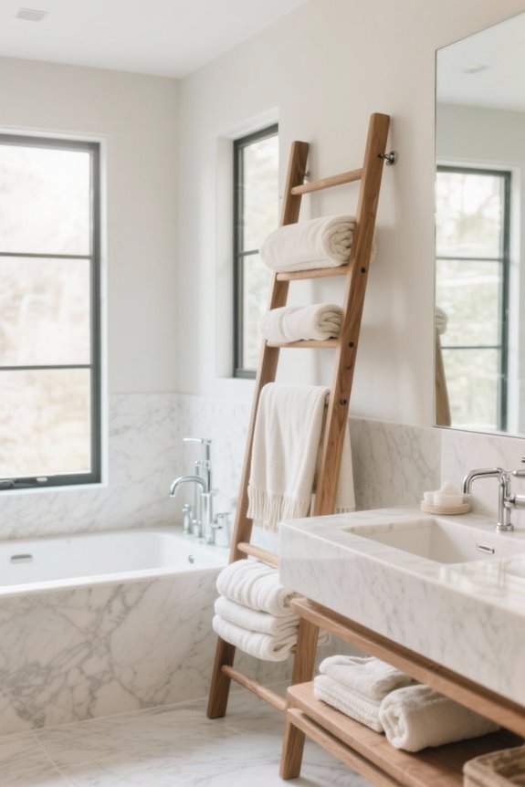 blanket ladder decor ideas