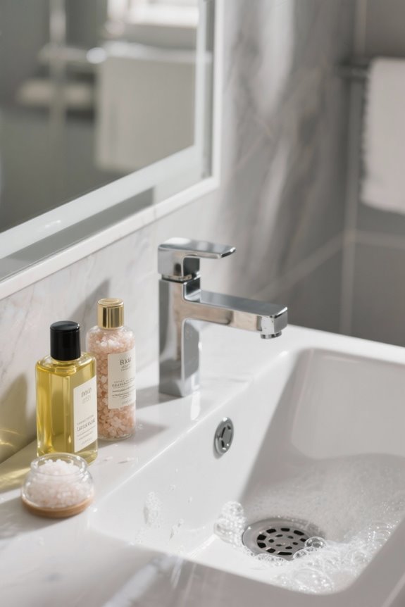 bubble baths clog drains