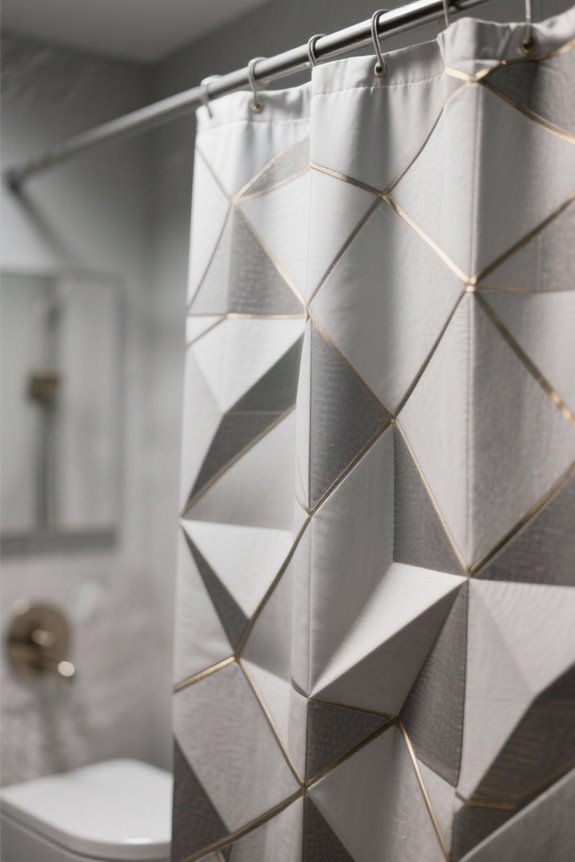 choose quality geometric curtains