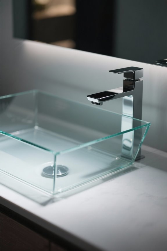 choosing a glass sink
