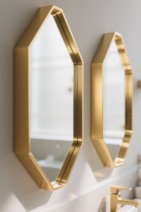 choosing a gold mirror