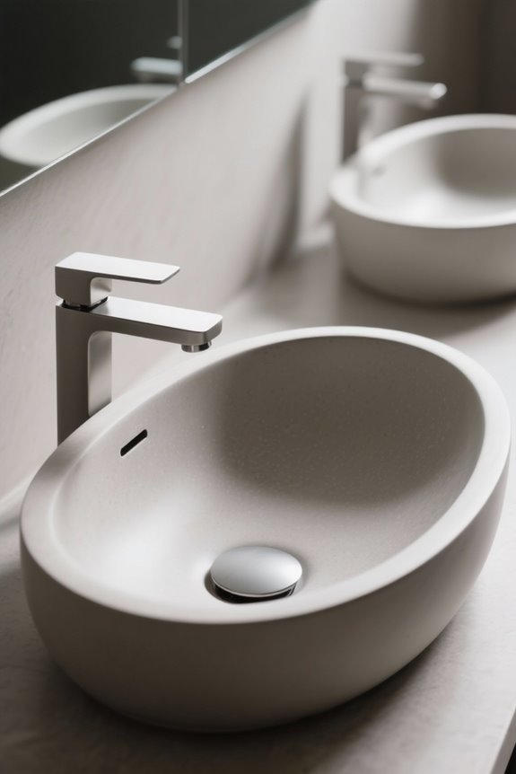 choosing an oval sink