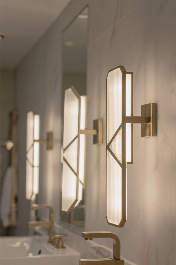 choosing bathroom light fixtures