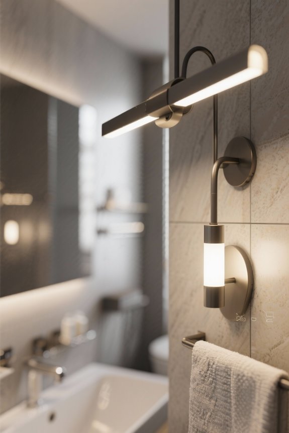 choosing dimmable bathroom lights