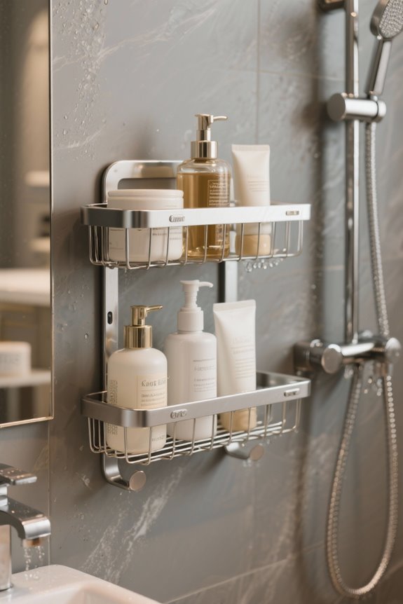 choosing durable shower caddy