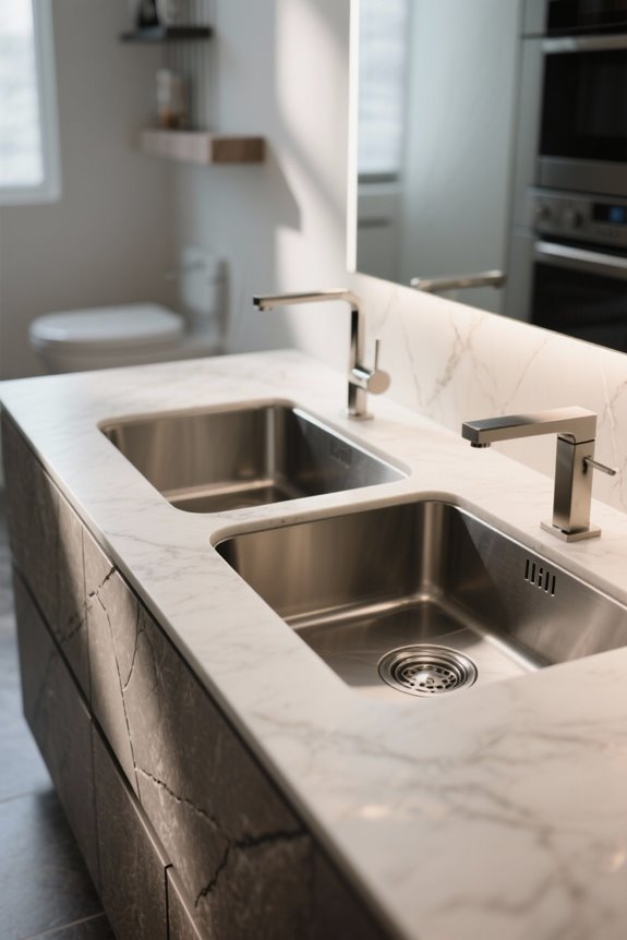 choosing durable sink materials