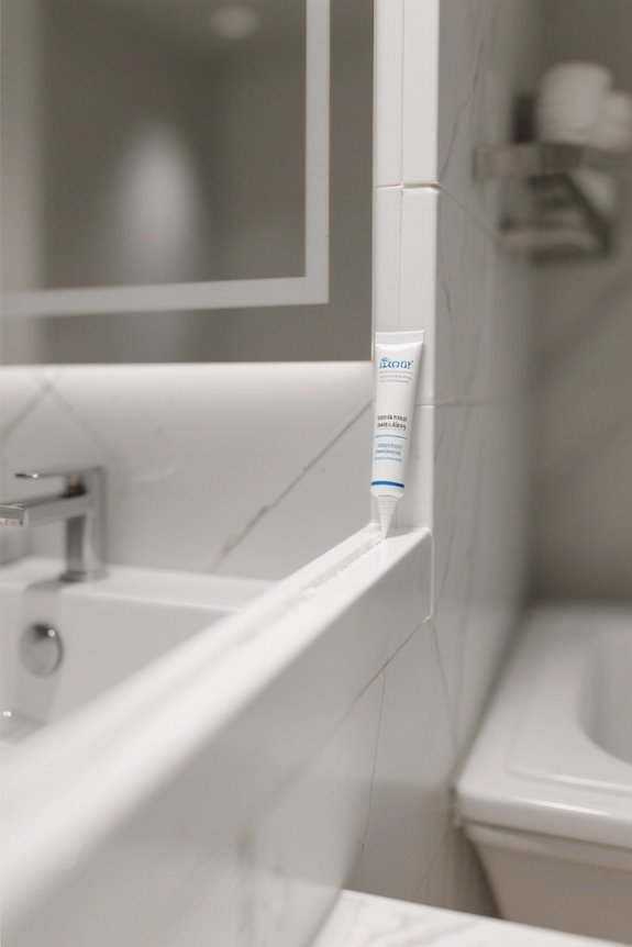 choosing effective bathroom caulk