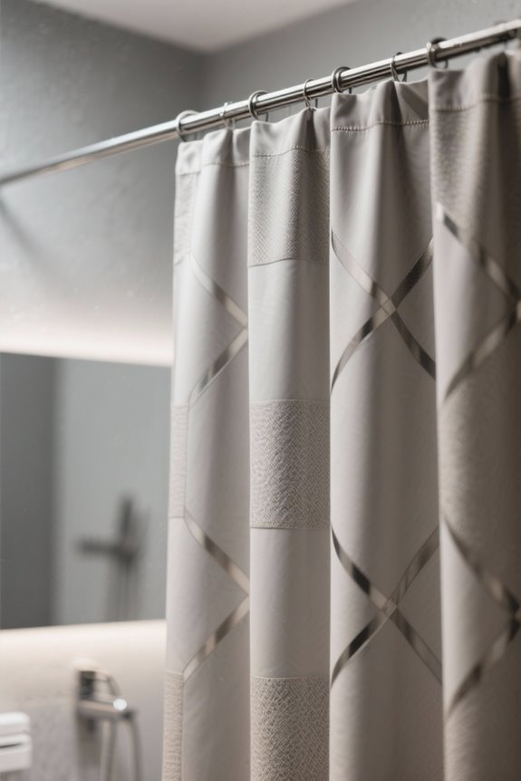 choosing extra wide shower curtain