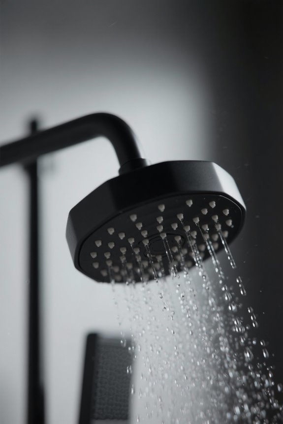 choosing matte black showerhead