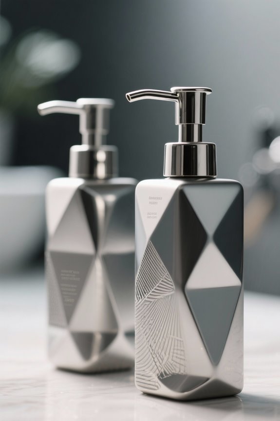choosing refillable pump bottles