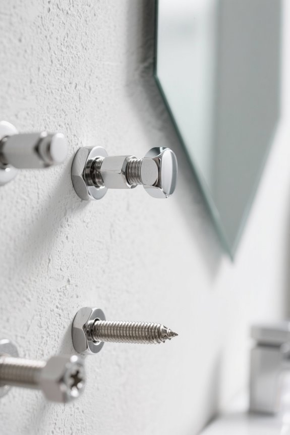 choosing secure mirror anchors