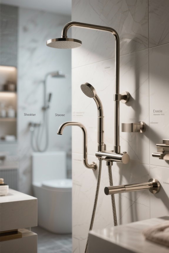 choosing the right shower arm