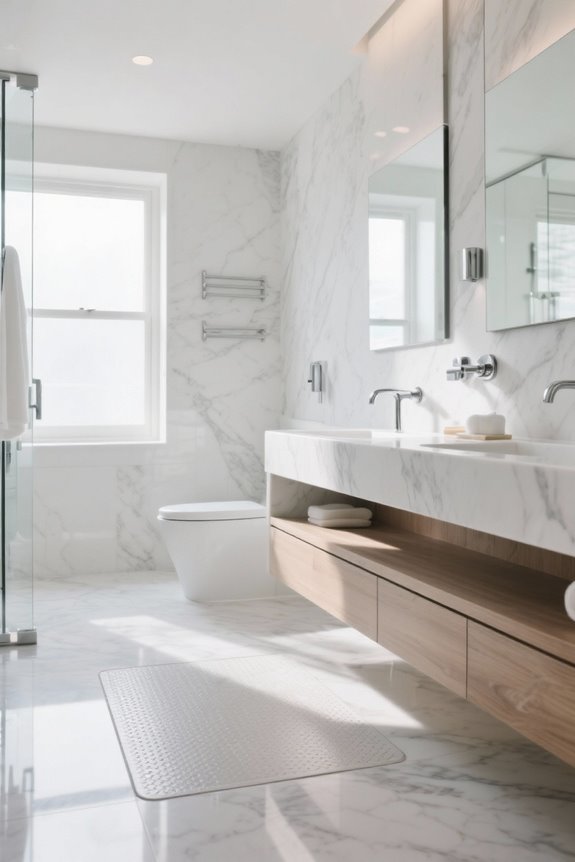 cleanable slip resistant surfaces