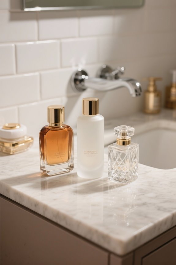complementary fragrance note layering