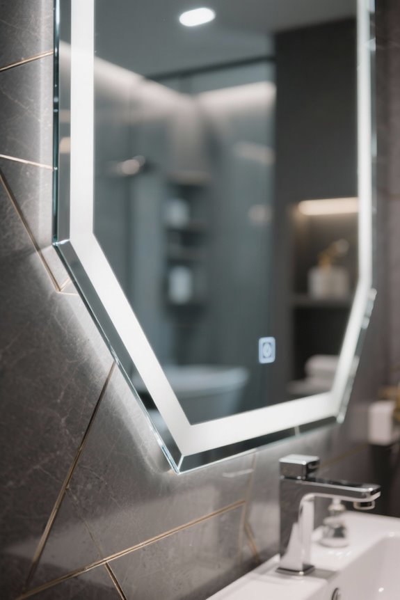 desilvered mirror repair techniques