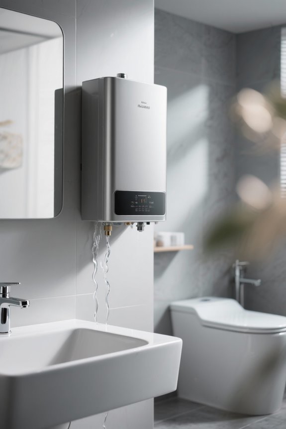 detecting water heater leaks
