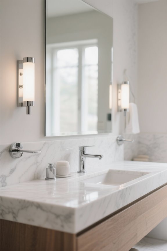 dimmable bathroom vanity lights