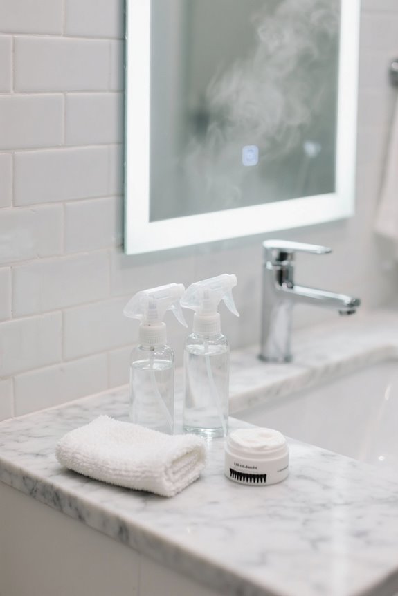 diy anti fog mirror solutions