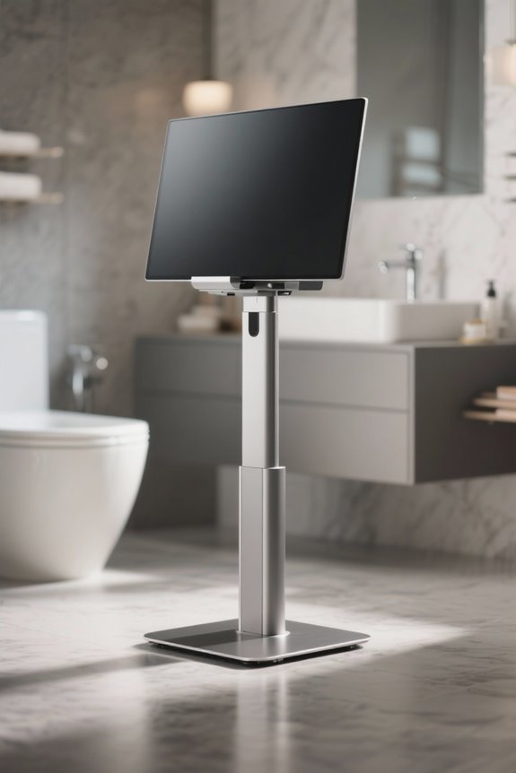 ergonomic monitor height adjustment