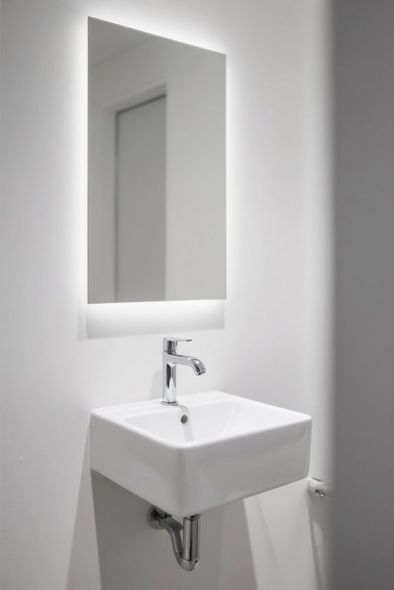 essential powder room dimensions