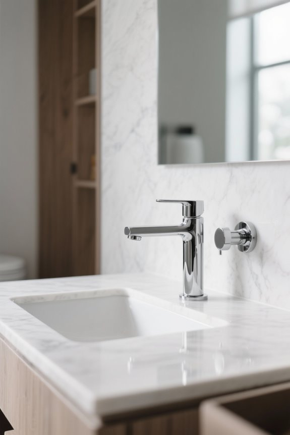 faucet height and reach