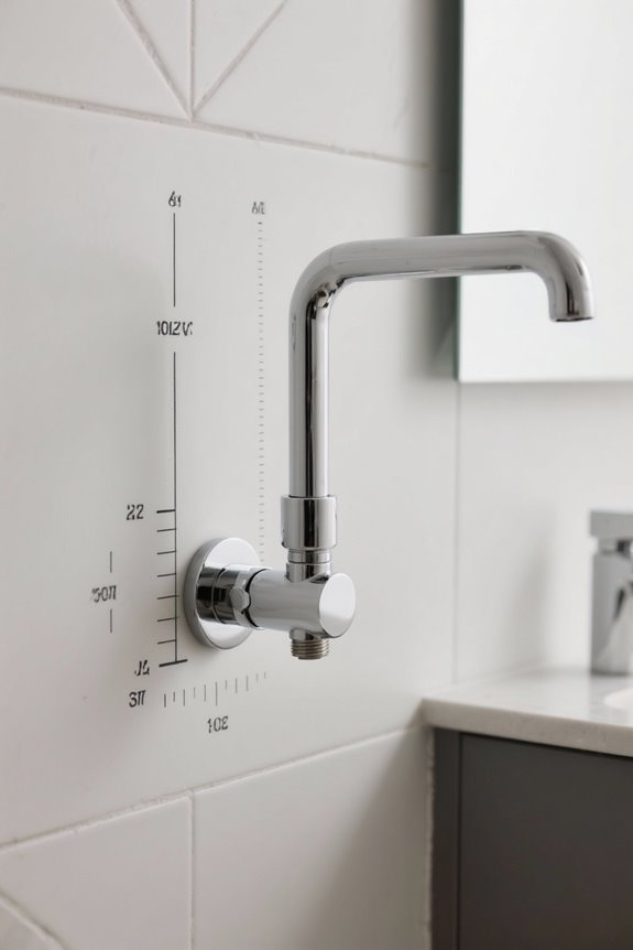 faucet height installation considerations