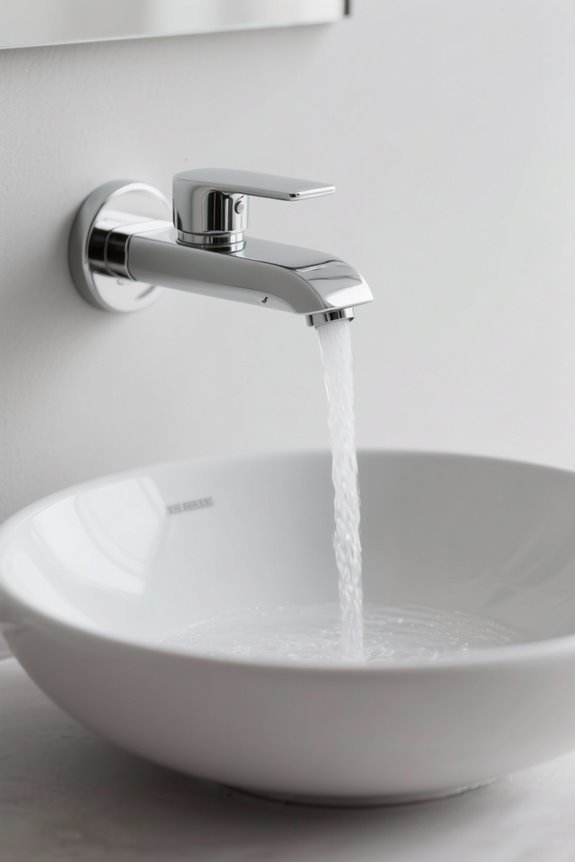 faucet reach and alignment