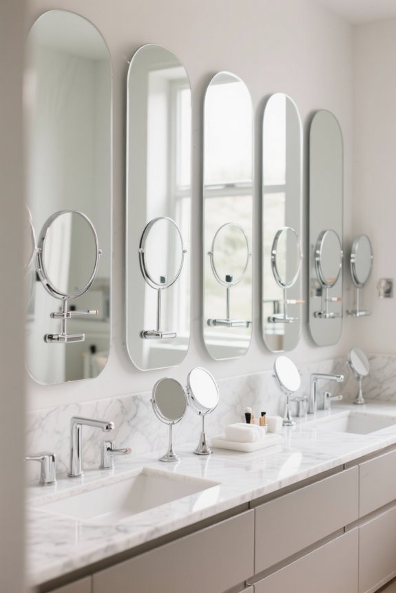 flawless makeup application mirrors