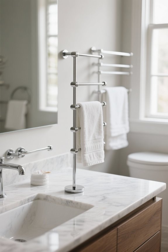 freestanding towel racks reviews