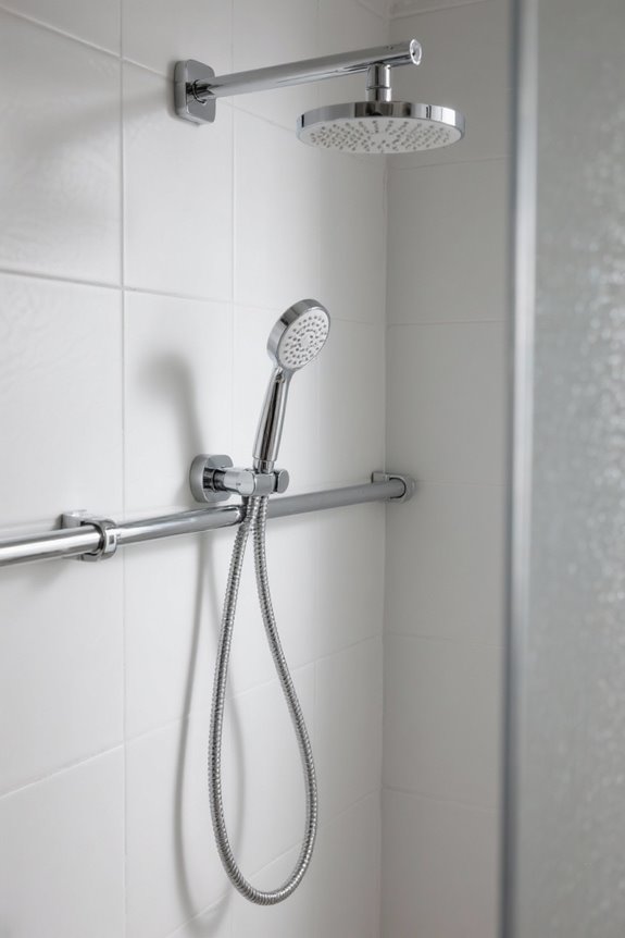 handheld shower heads flexibility