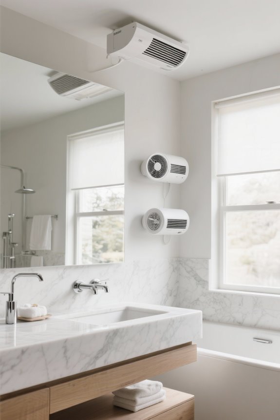 heated exhaust fans selection