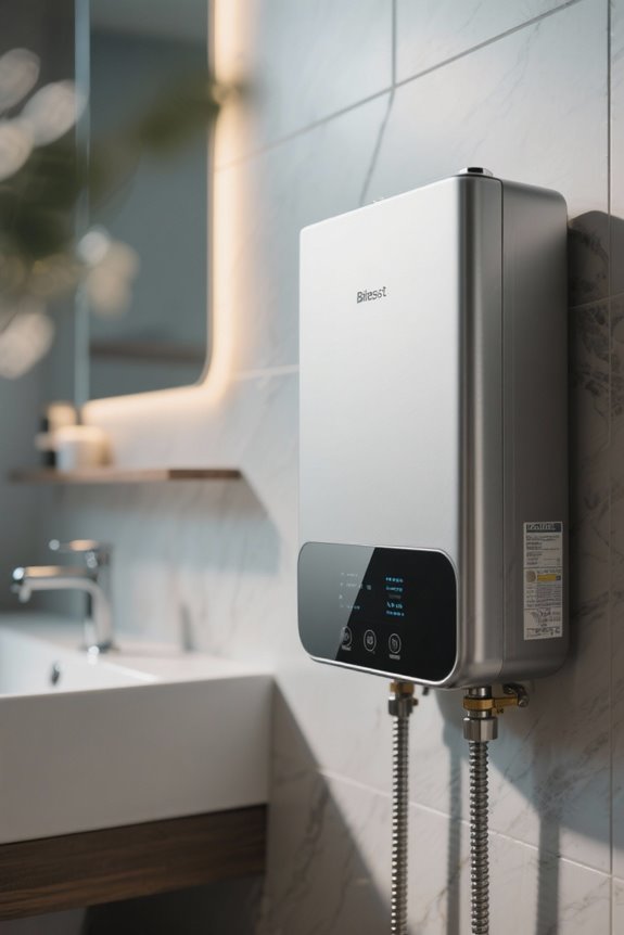 indoor tankless water heater criteria