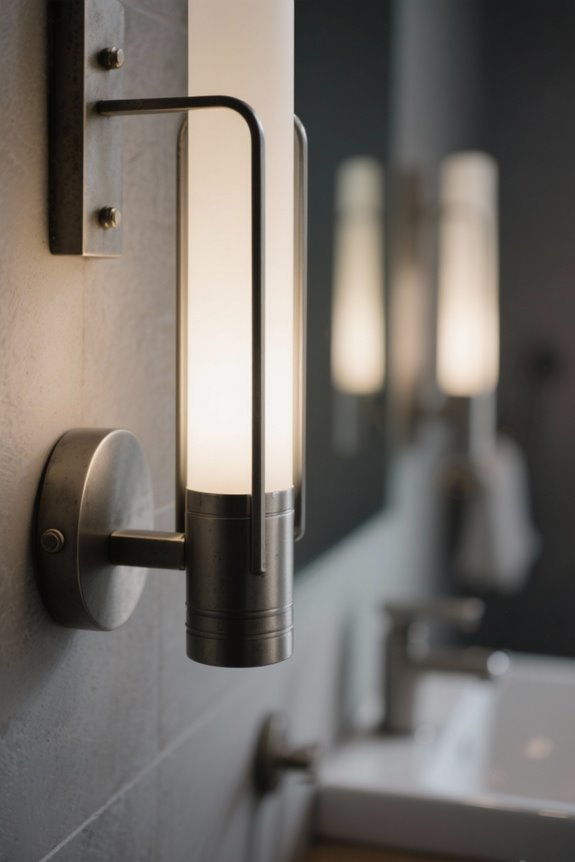 industrial bathroom light considerations