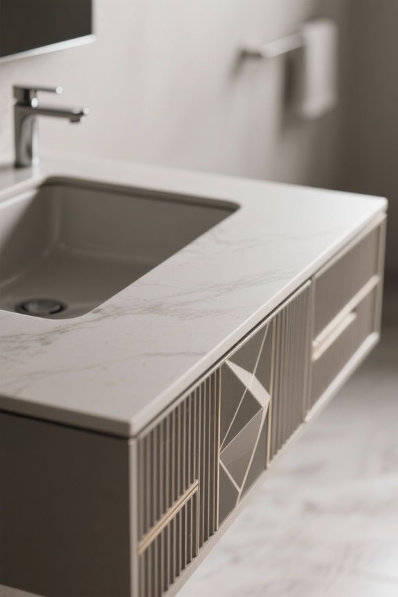 integrated sink vanity considerations