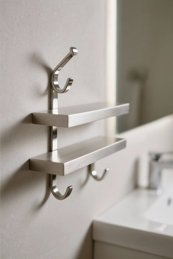 inviting wall hook arrangements