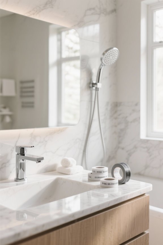 leak free shower head installations