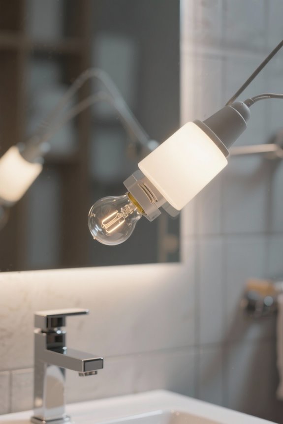 loose bulbs cause flickering