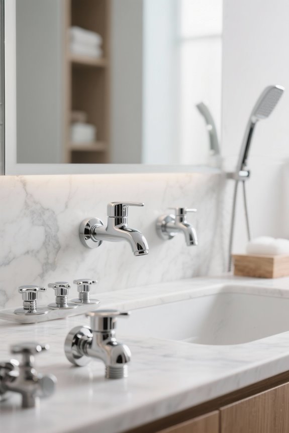 luxurious shower valve options