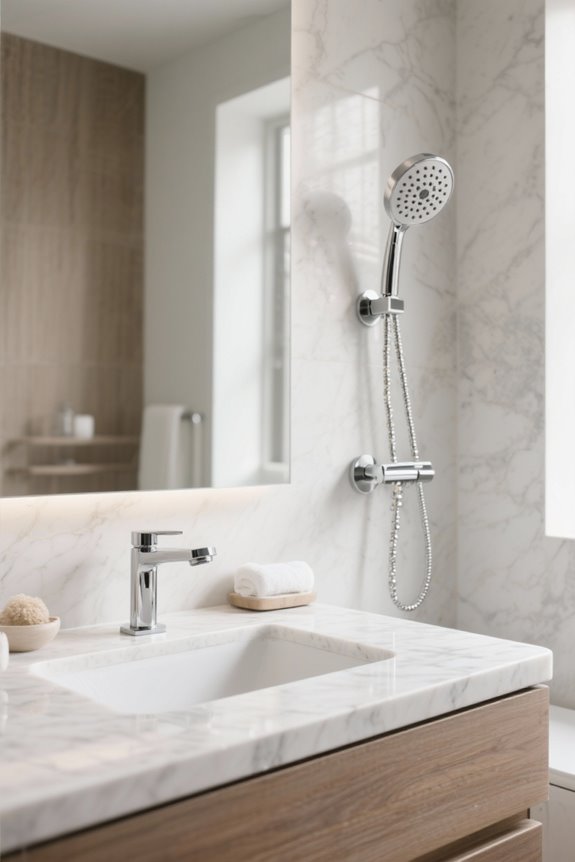 luxurious spa shower heads