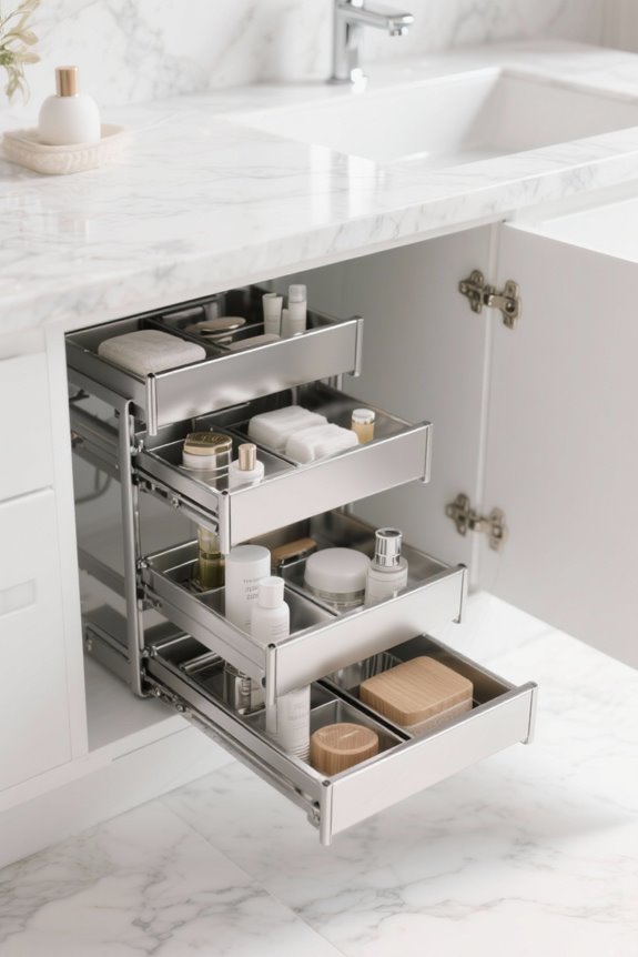 maximize under sink storage