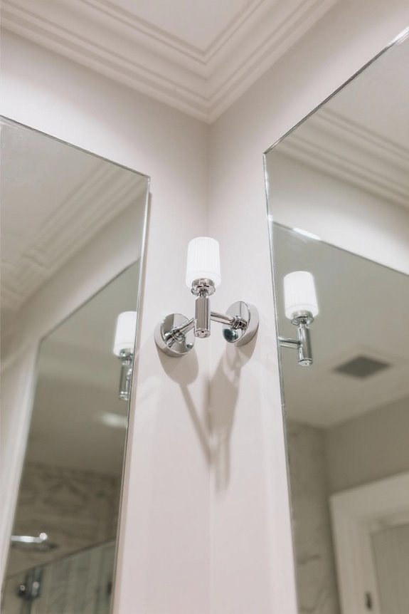 mirror alignment enhances space